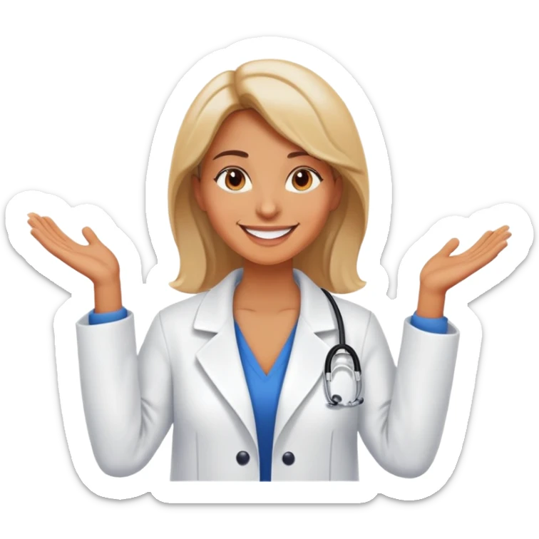 A woman trying to make the world healthier as a professional in education sticker