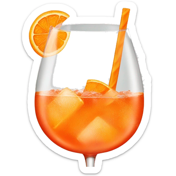 Aperol spritz sticker