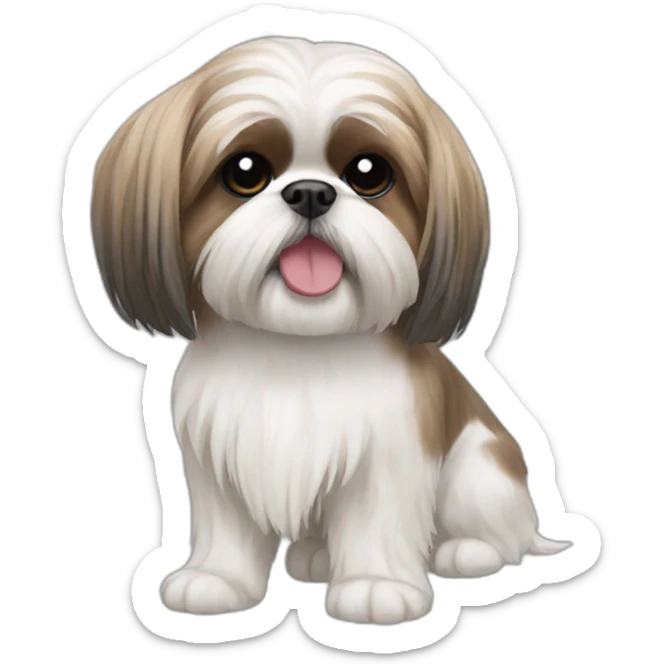 Shih tzu sticker