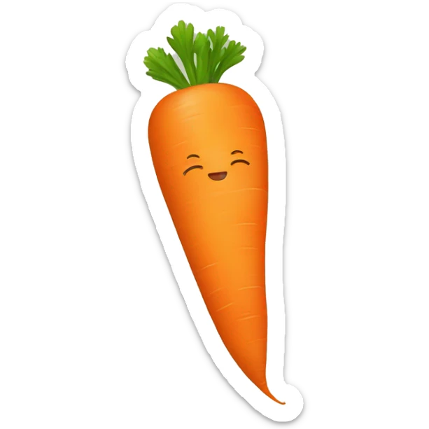carrot sticker