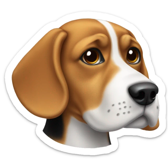 beagle sticker