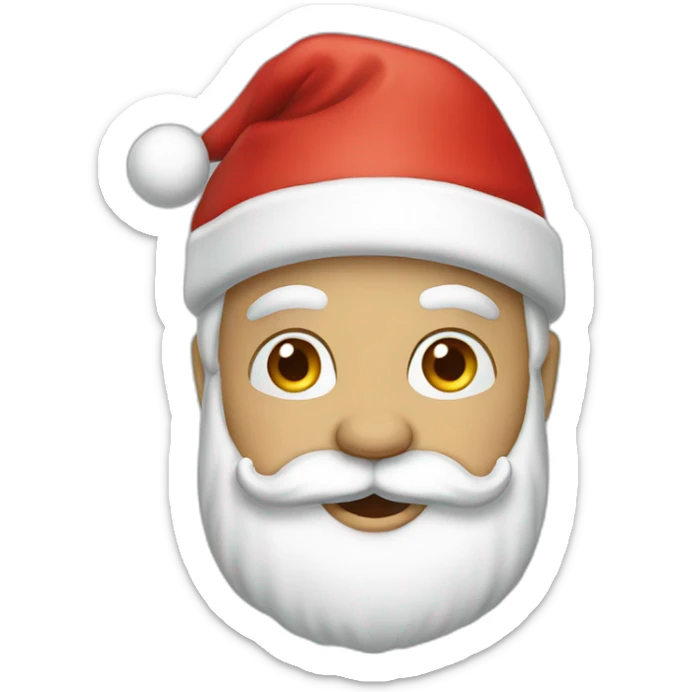 Santa Claus french sticker