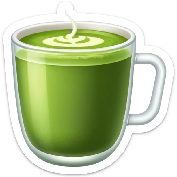 Matcha sticker