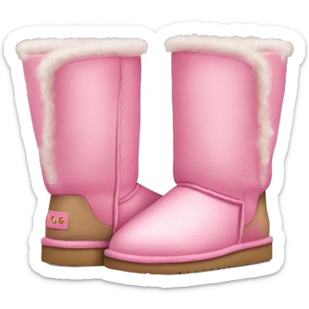Pink uggs sticker