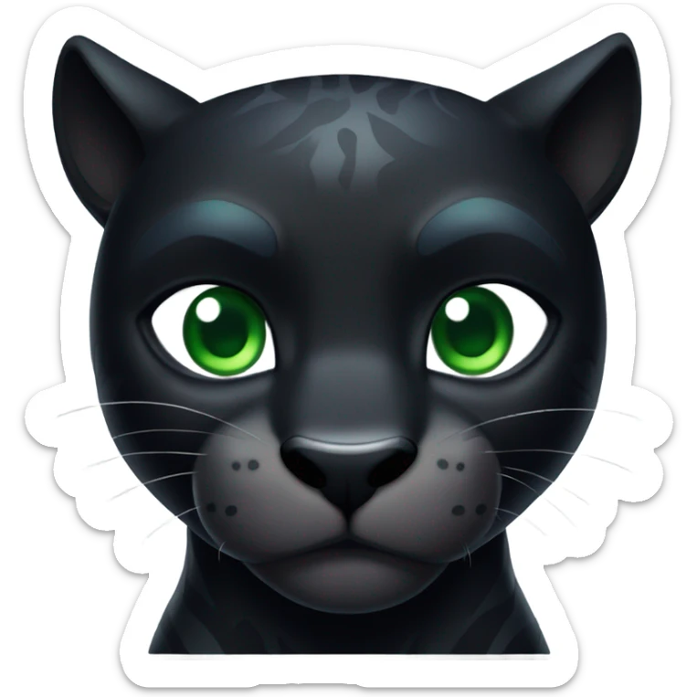 Black panther  sticker