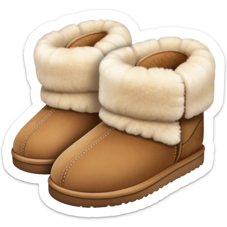 UGG slippers sticker