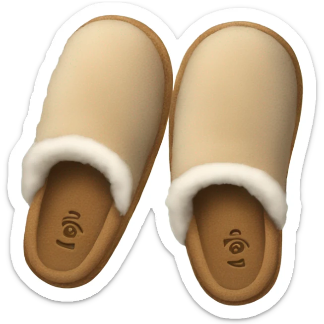 UGG slippers  sticker