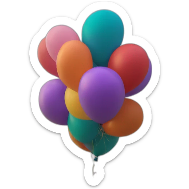 Balloons  sticker