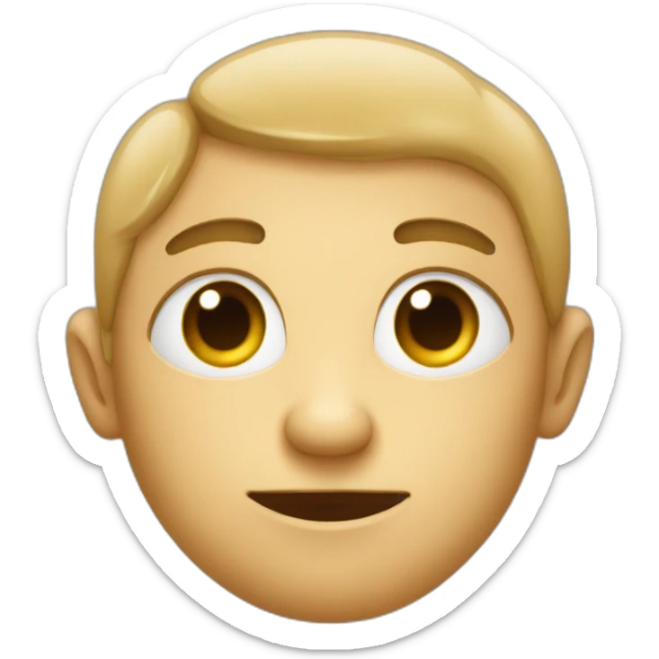 The emoji that looks like ToT but invert the shape of the eyes sticker