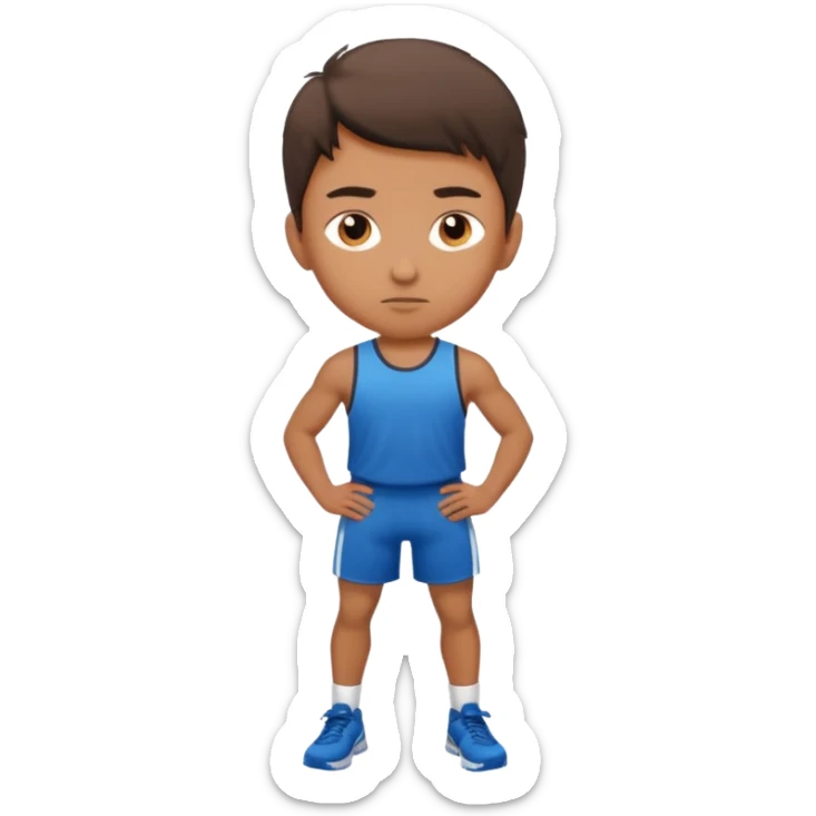 Boy padel sticker