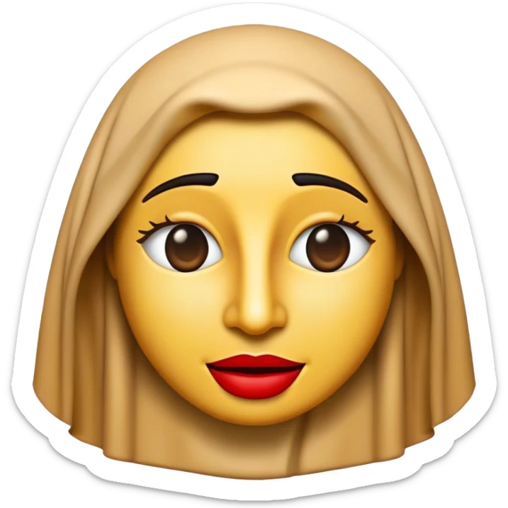 Cinematic Realistic Lebanese Cinema Pop Culture Emoji, showcasing an artistic representation of Lebanon's film heritage rendered with rich textures and dramatic, cinematic lighting. sticker