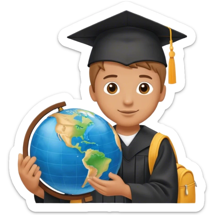 "🎓 Your child is in 11th grade ✈️ and you're looking for a country for university abroad? 🌍 (🤝 and supports your child throughout the first year after arrival. 🏫)" sticker