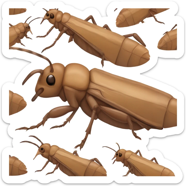 Mole cricket  sticker