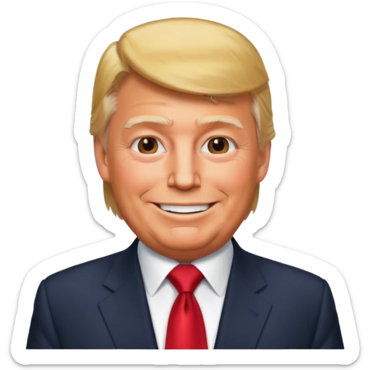 Sexy Donald trump sticker