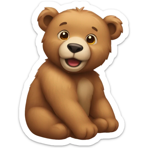 Urso sticker