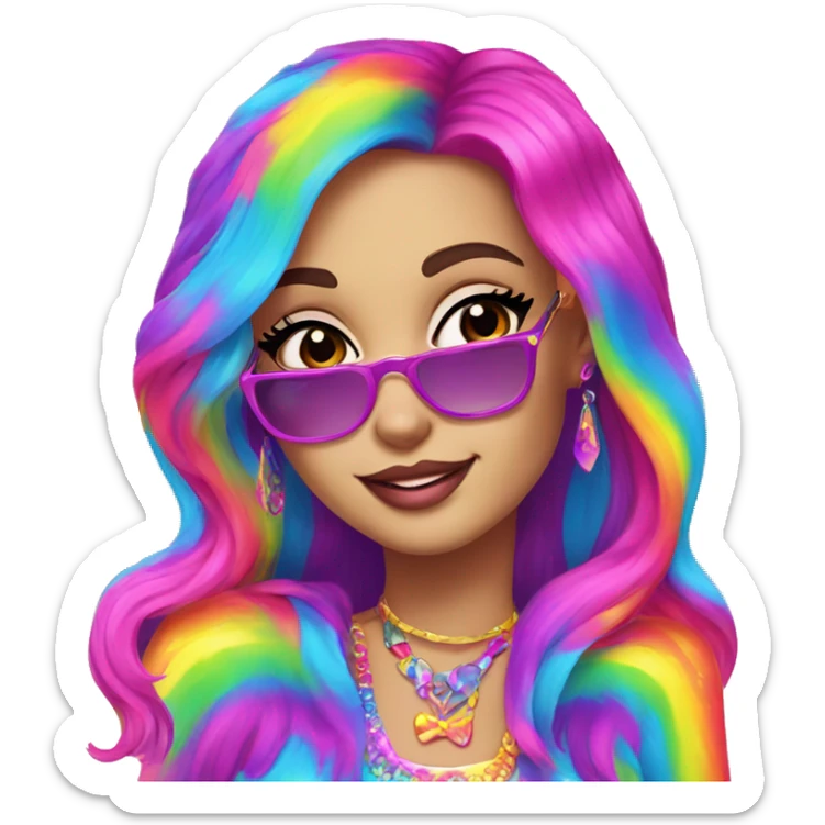 lisa frank sticker