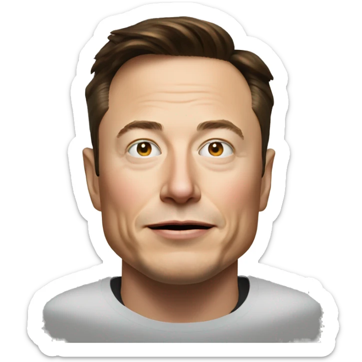 Elon musk sticker