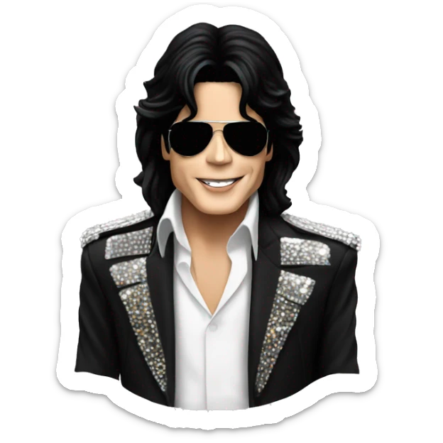 Michael Jackson sticker