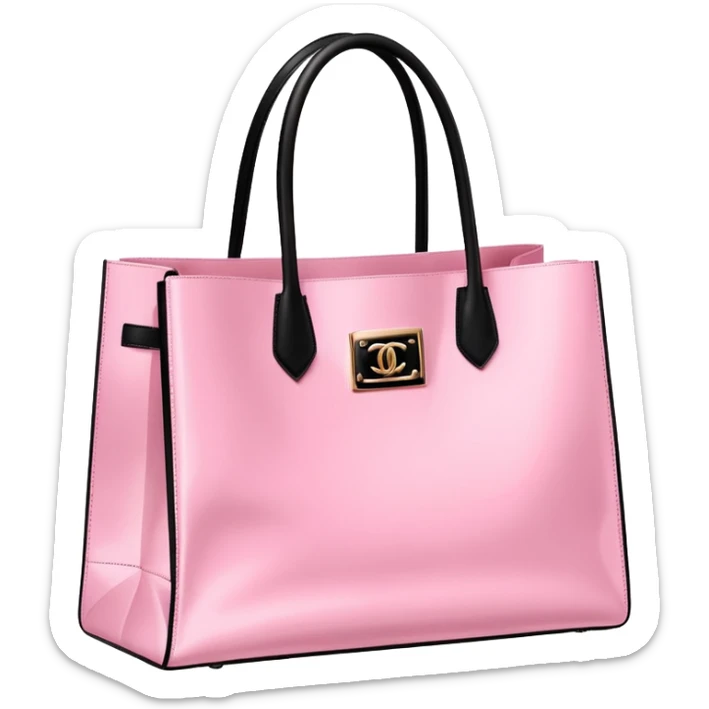 Victoria secret shopping bag, Sephora shopping bag, Chanel shopping bag sticker