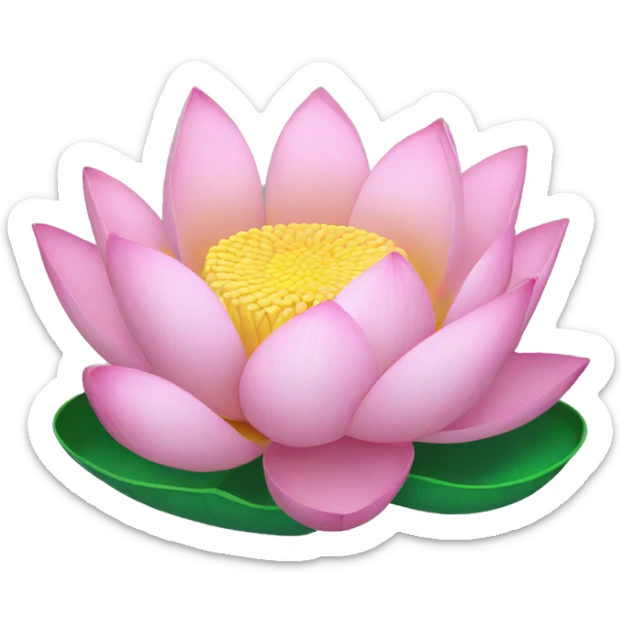 Lotus sticker