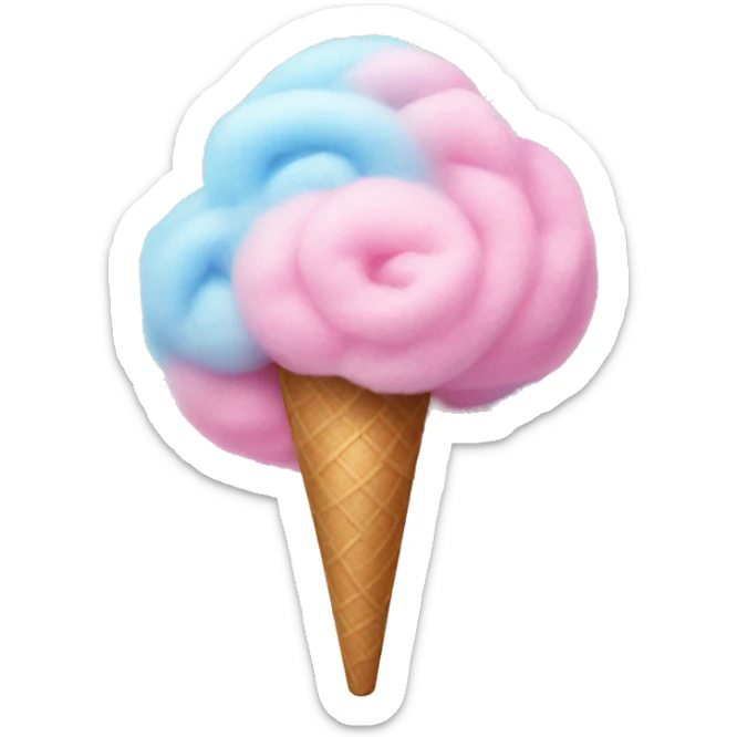 Cotton candy  sticker