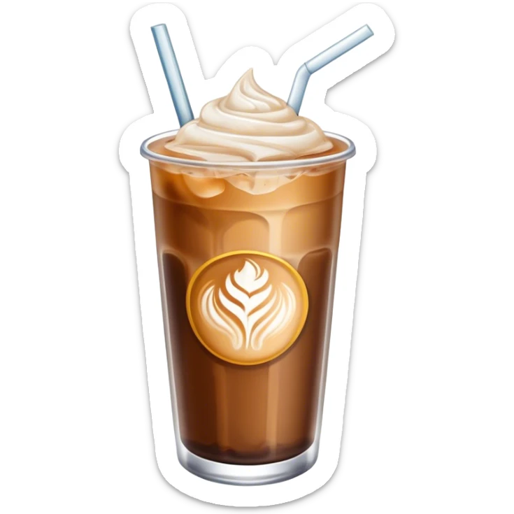 Iced coffee  sticker