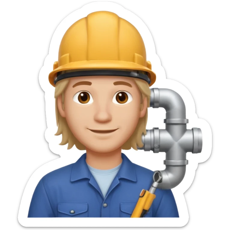 customer. 1 person only white male with shoulder normal person cloths. adult. pipeline technician change the expression and the shape of the face change the color of eyes. remove the background sticker