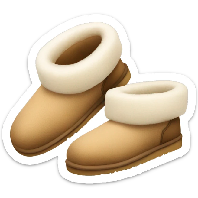 UGG slippers  sticker