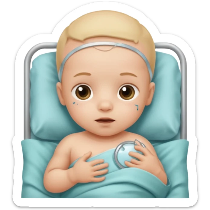create me Paediatric Surgery emoji for 👶 Baby or 👧 Girl/👦 Boy: Emojis to signify children or pediatric patients giving birth sticker
