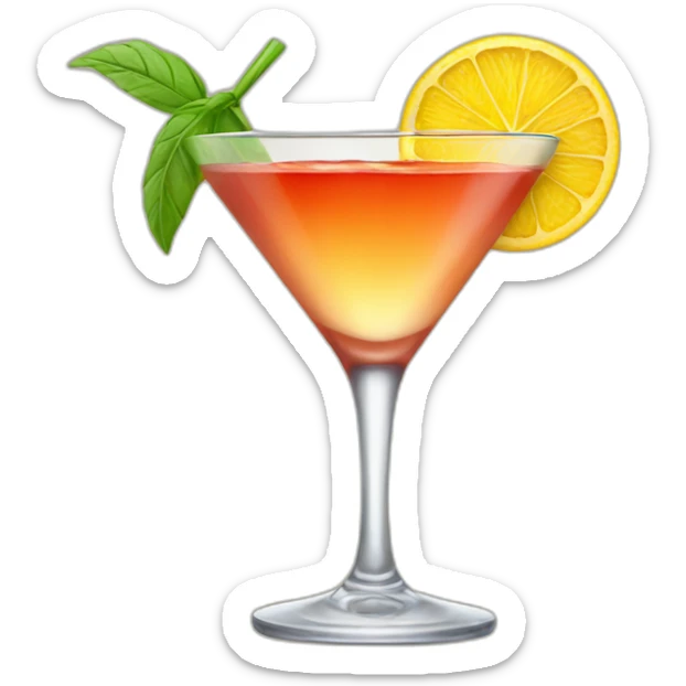 cocktail sticker