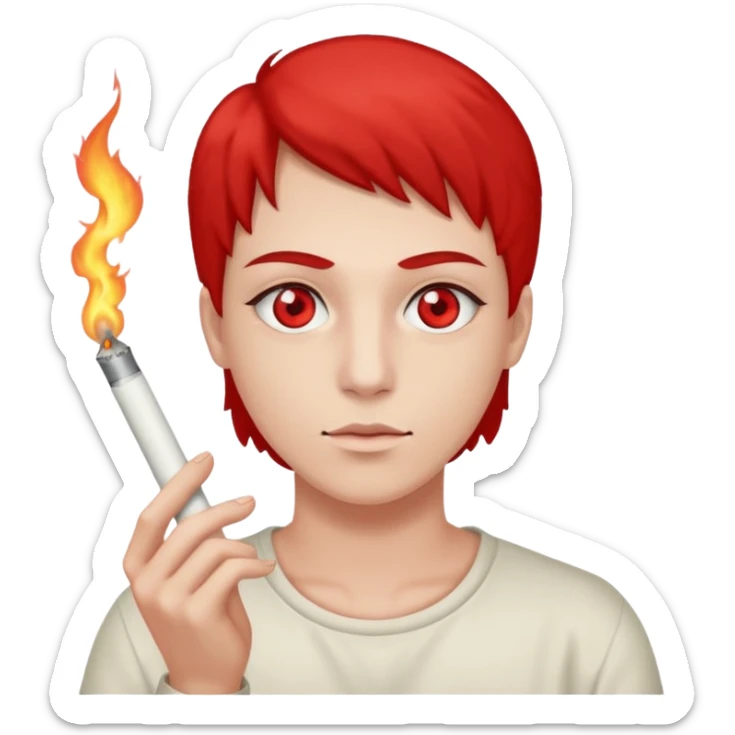 Marihuana,porros,blonds,bongs,ojos rojos todo separado en diferentes imagines alternativas sticker