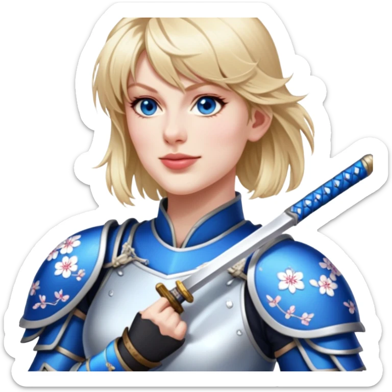 Samurai Warrior sticker