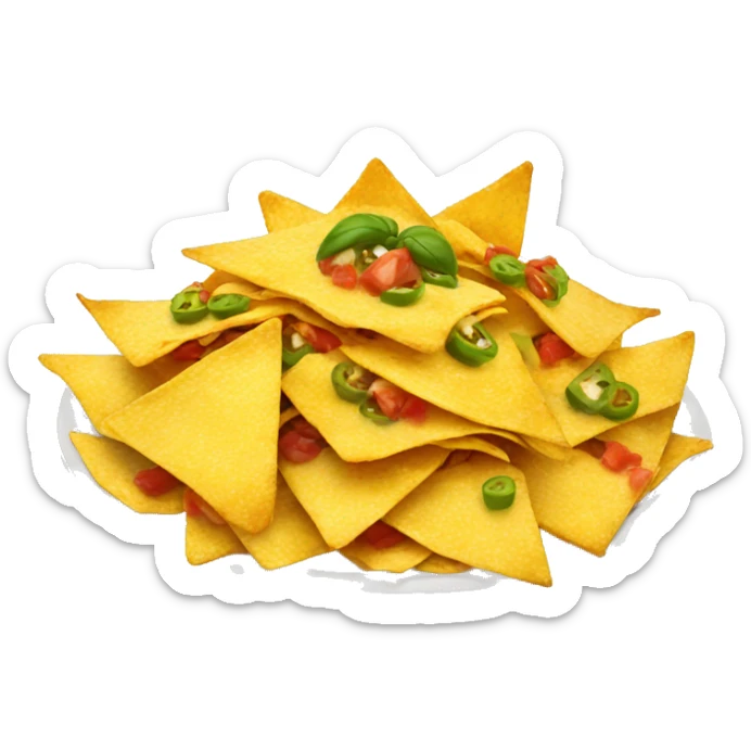 nachos sticker