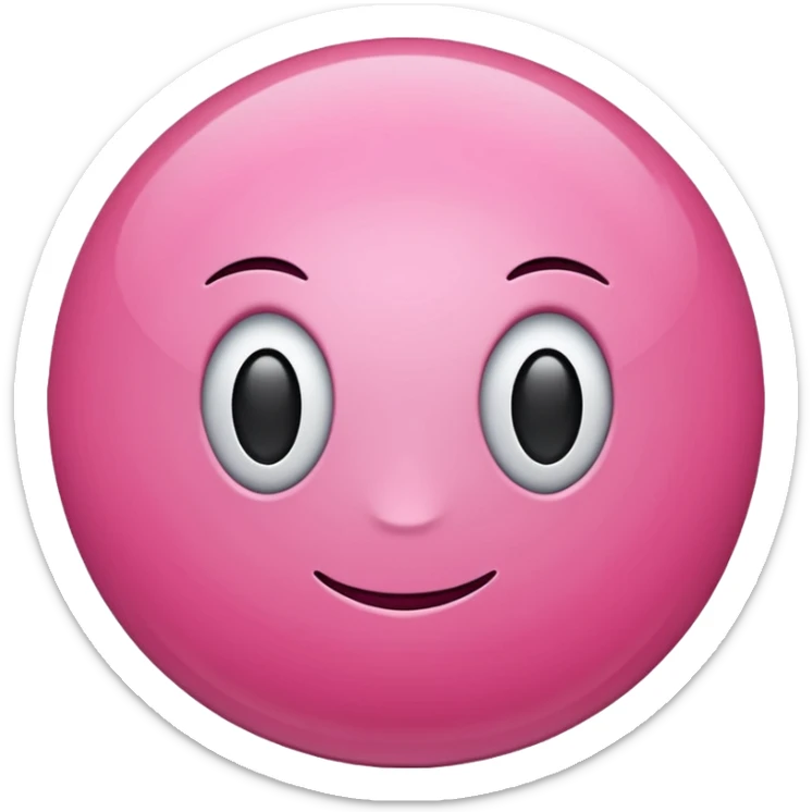 candy pink sticker