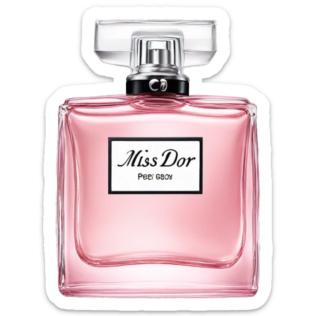 Miss Dior pefume  sticker