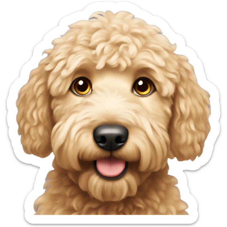 golden doodle sticker