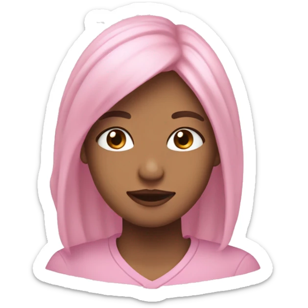 Light pink  ྀིྀི  sticker