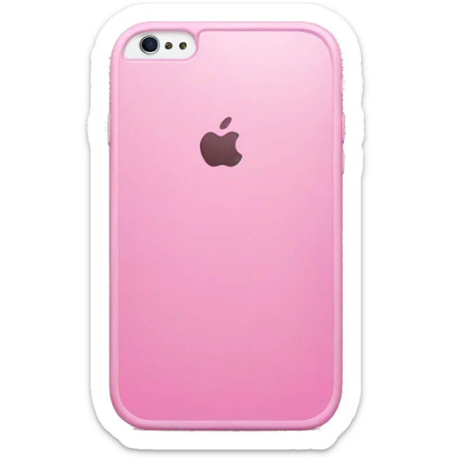 Pink iPhone  sticker