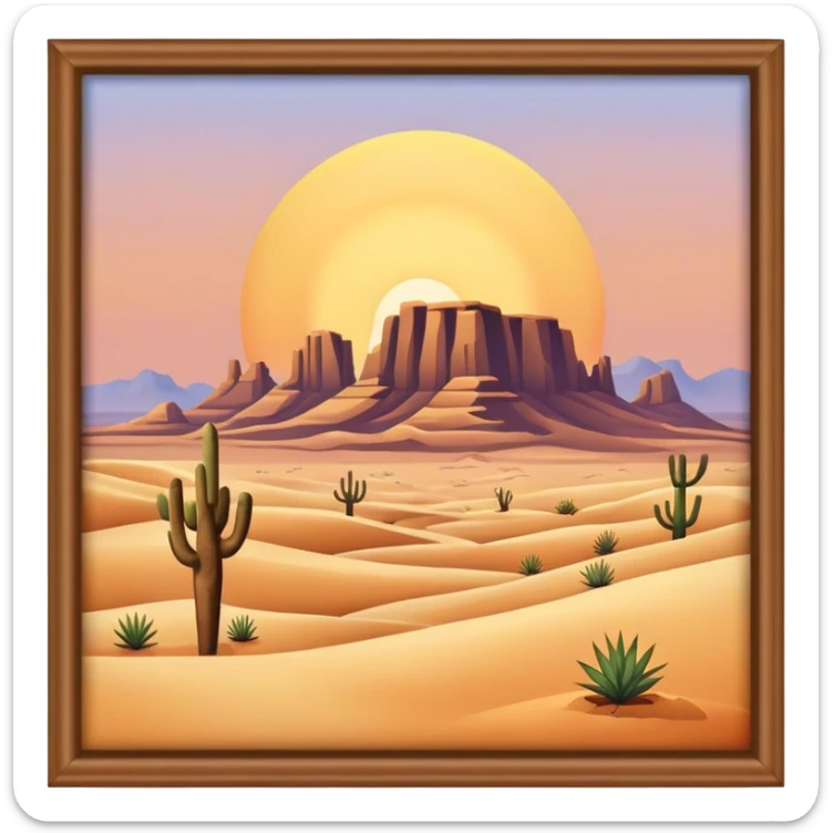 desert sticker