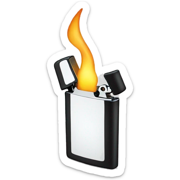 lighter sticker