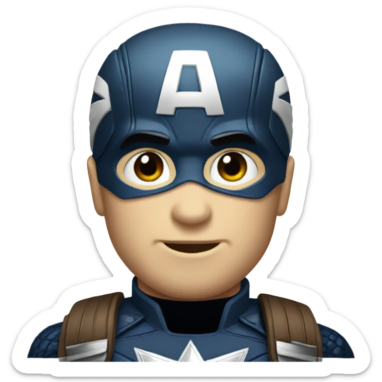 Captain America  sticker
