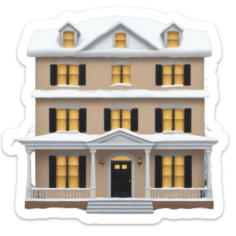 home alone big house sticker