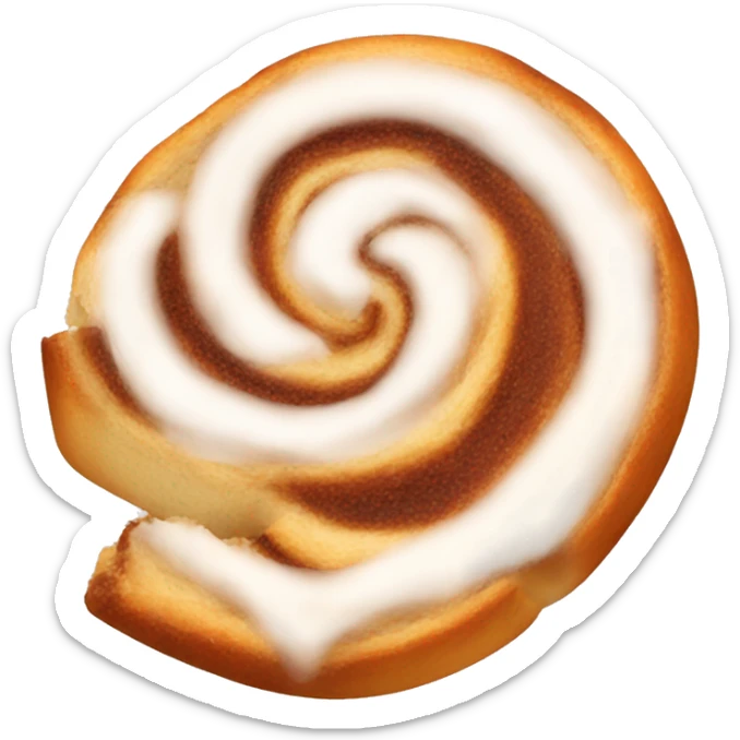 Cinnamon roll sticker