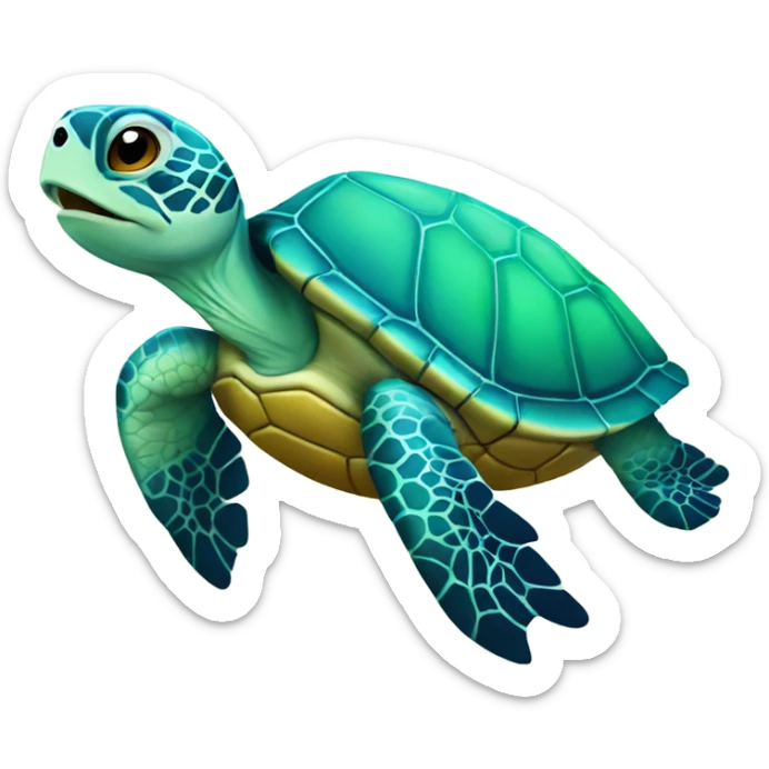 Sea turtle  sticker
