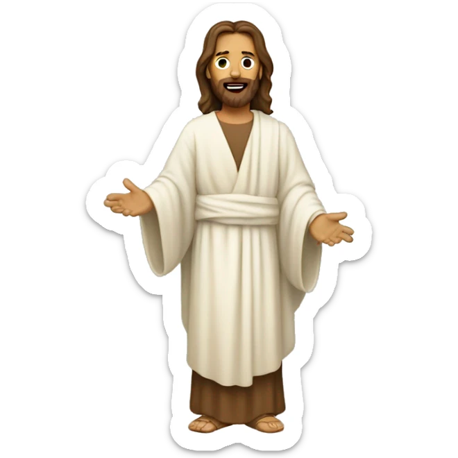 Jesus sticker