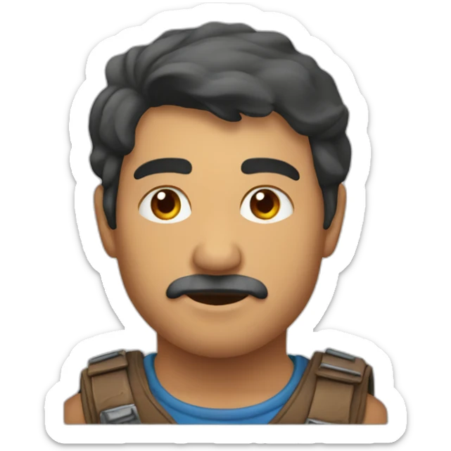 Román calvo sticker