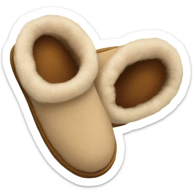 UGG slippers  sticker