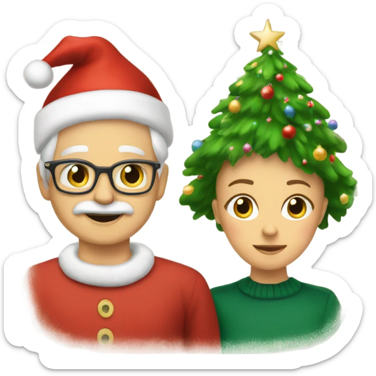 I celebrated Christmas with my grandparents. I had my birthday. My brother and I went to Kaunas by train. sticker