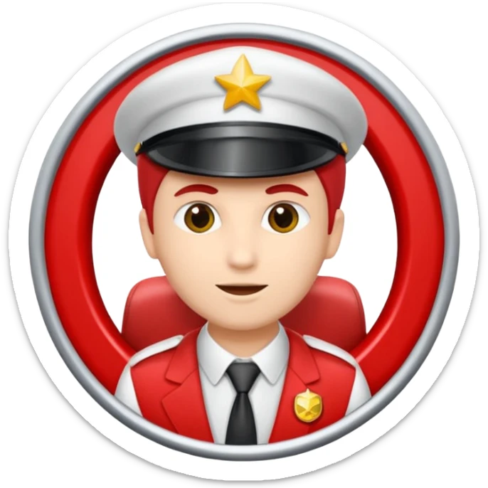 Jeune permis le A de jeune conducteur genre le petit rond blanc et rouge comme ceux que l’on peut retrouver sur les voitures des jeunes permis  sticker