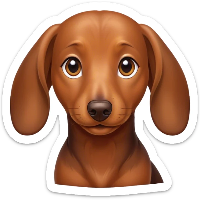 Perro salchicha  sticker